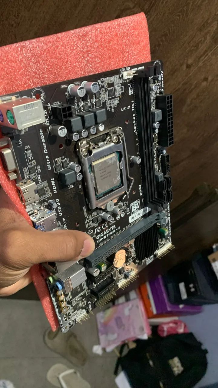 Placa-mãe Gigabyte GA-H110M-H  - Foto 4