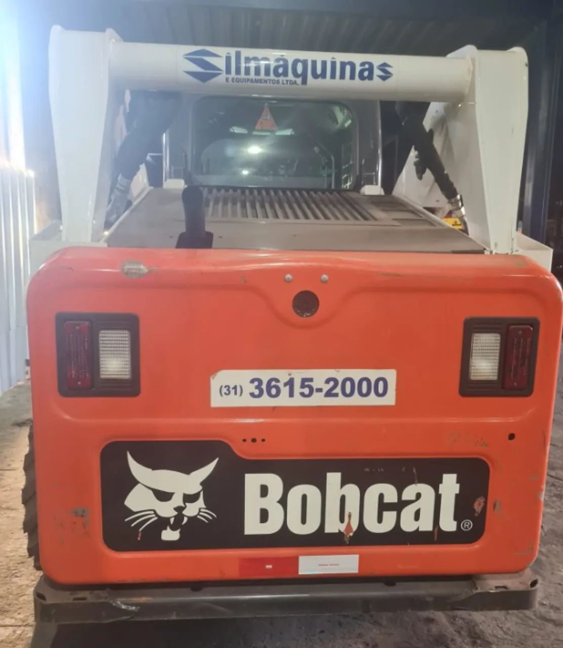 Mini Carregadeira Bobcat S650 Com 603.5hs Ano 2024 Com Ar - Foto 4