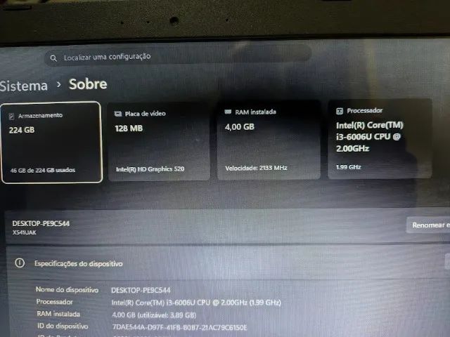 NOTEBOOK ASUS I3 COM WINDOWS 11 - Foto 4