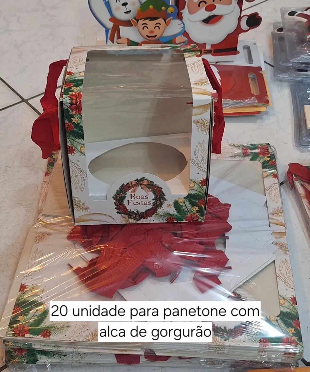 Confeiteiras Embalagens de Natal  - Foto 4
