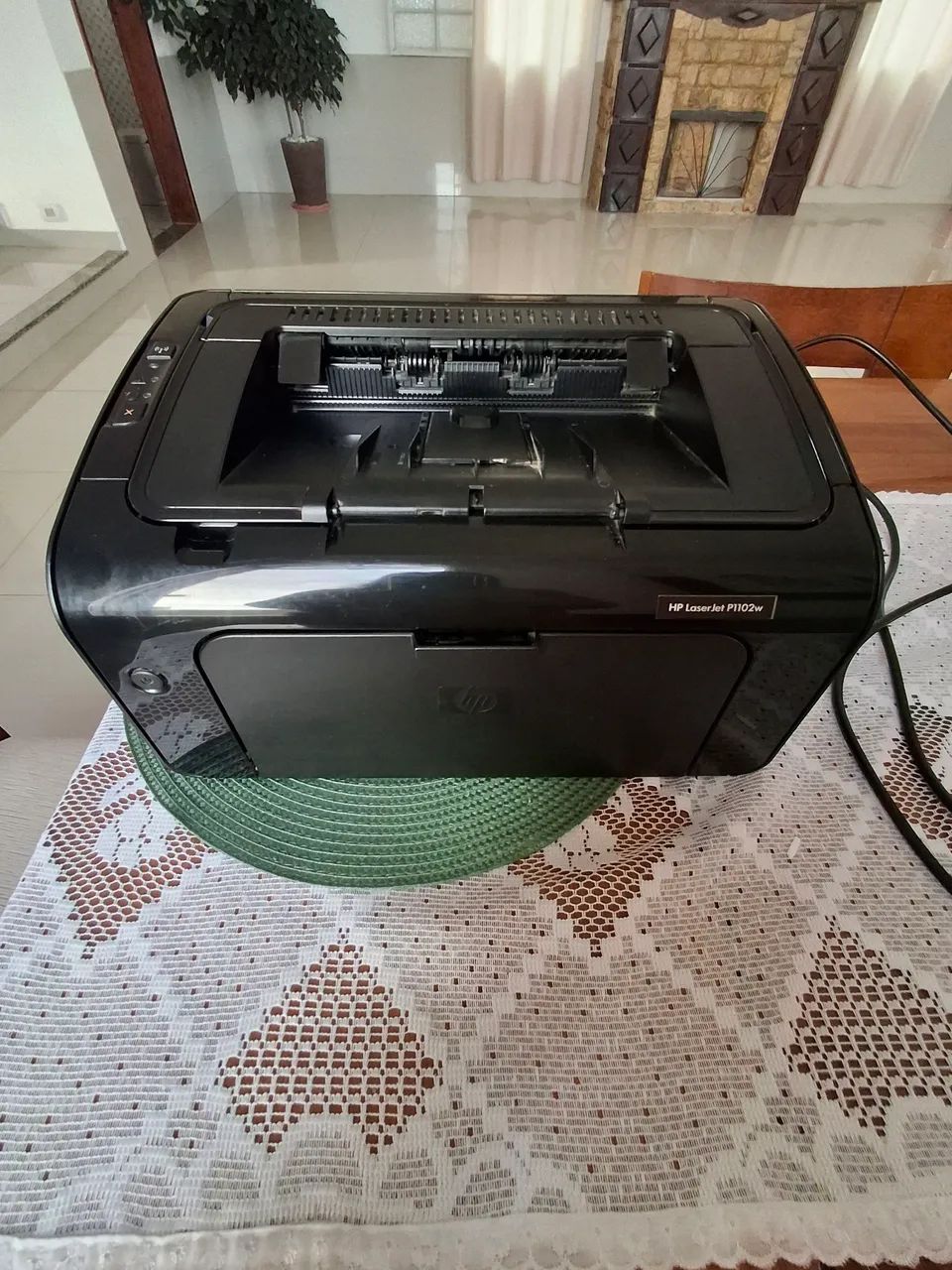 Impressora HP laserjet Pro  P1102w com wifi - Foto 2