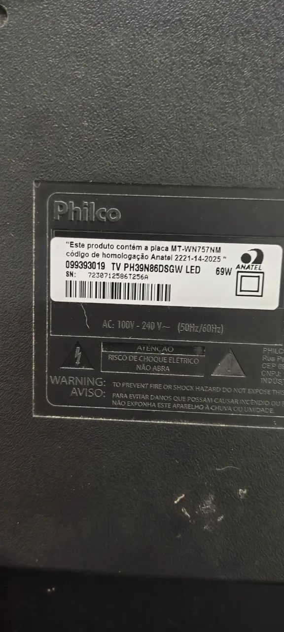 TV Philco com defeito - Foto 2