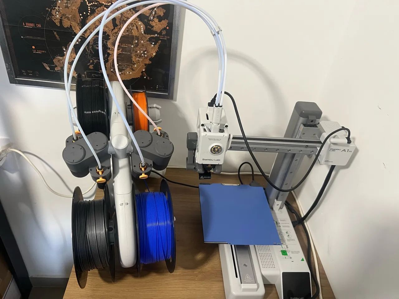 ? Bambu Lab A1 Mini + AMS Lite + Filamentos ? R$ 3.800 
