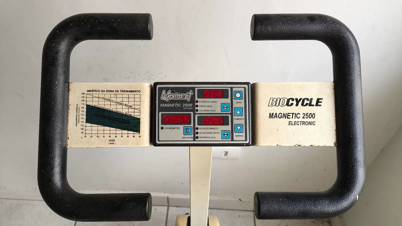 Bicicleta Ergométrica Movement Biocycle Magnetic 2500 - Funcionando - Foto 4