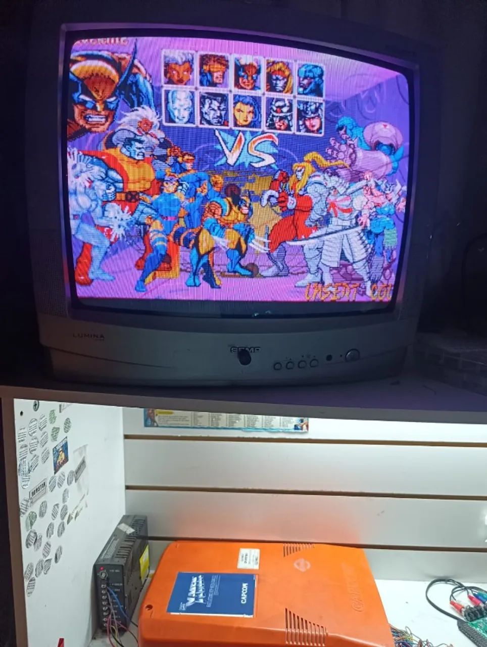 Placa Fliperama CPS2 XMEN ORIGINAL COM PIC - Foto 4