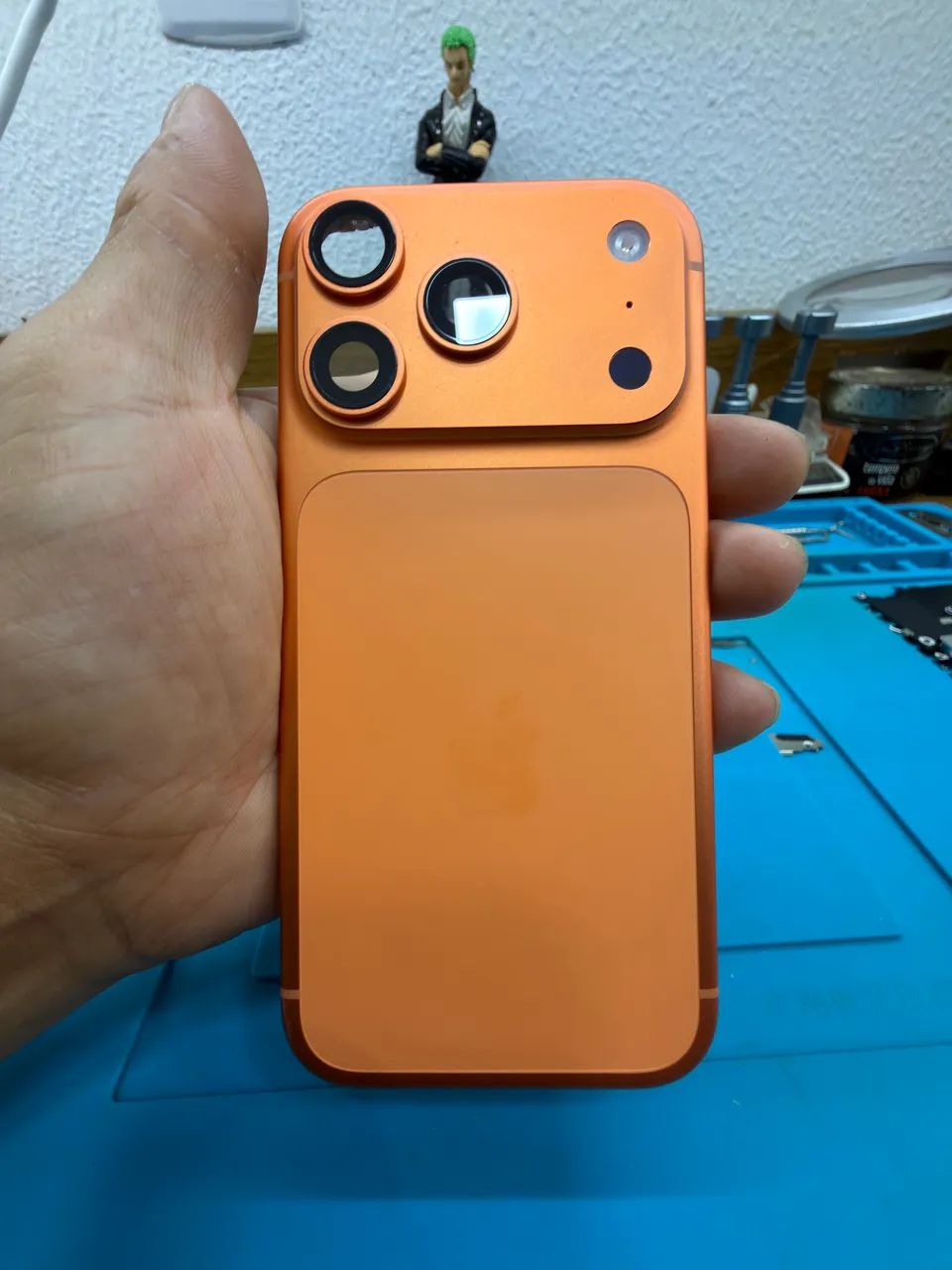 Carcaça 17 pró Laranja com flex. Toda original! - Foto 4