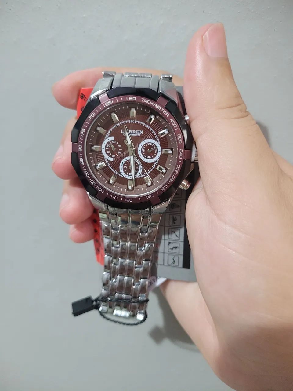 Relógios Curren inox alta qualidade 