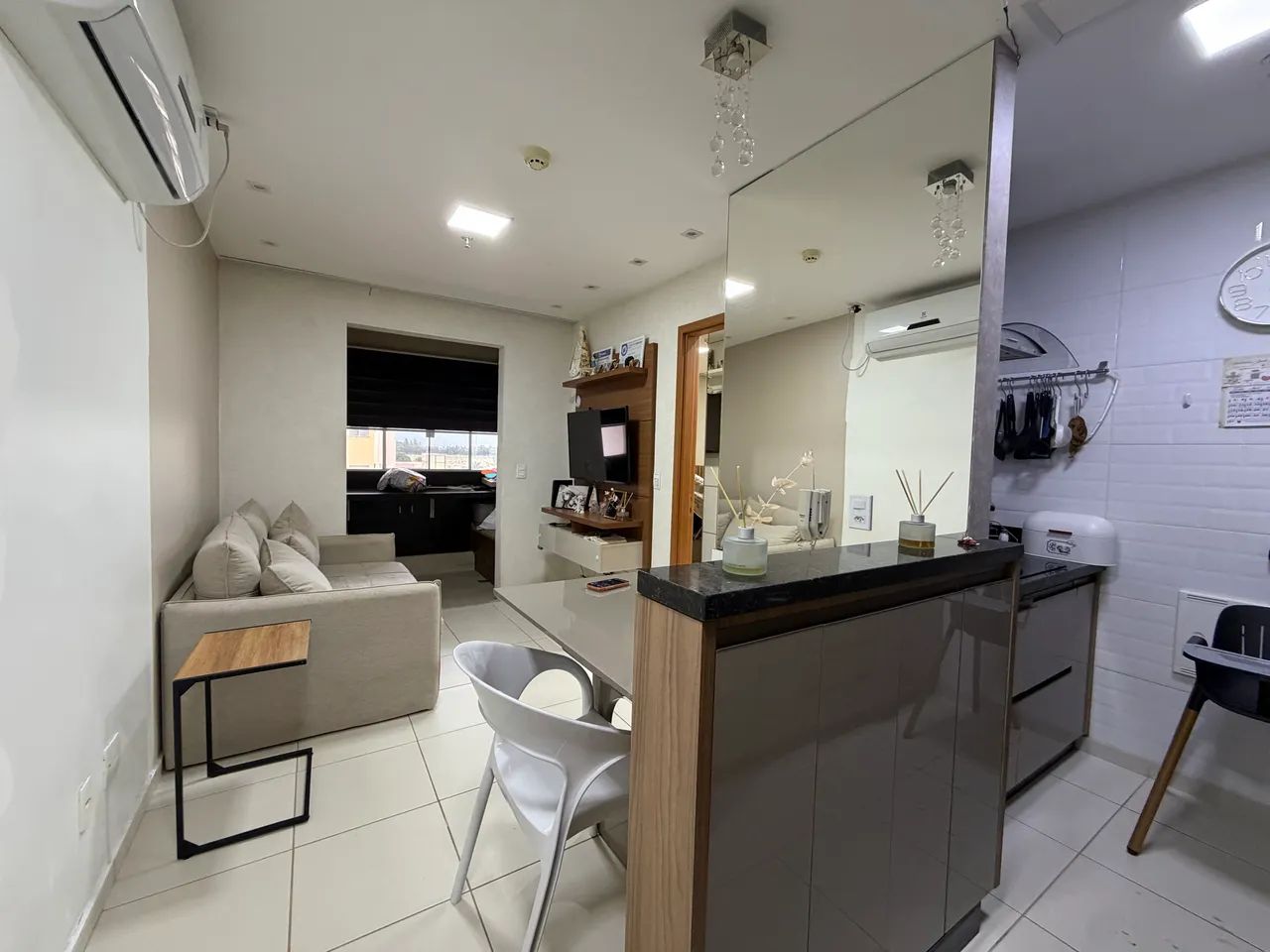 Taguá Life Center Kit 36 m² mobiliada 