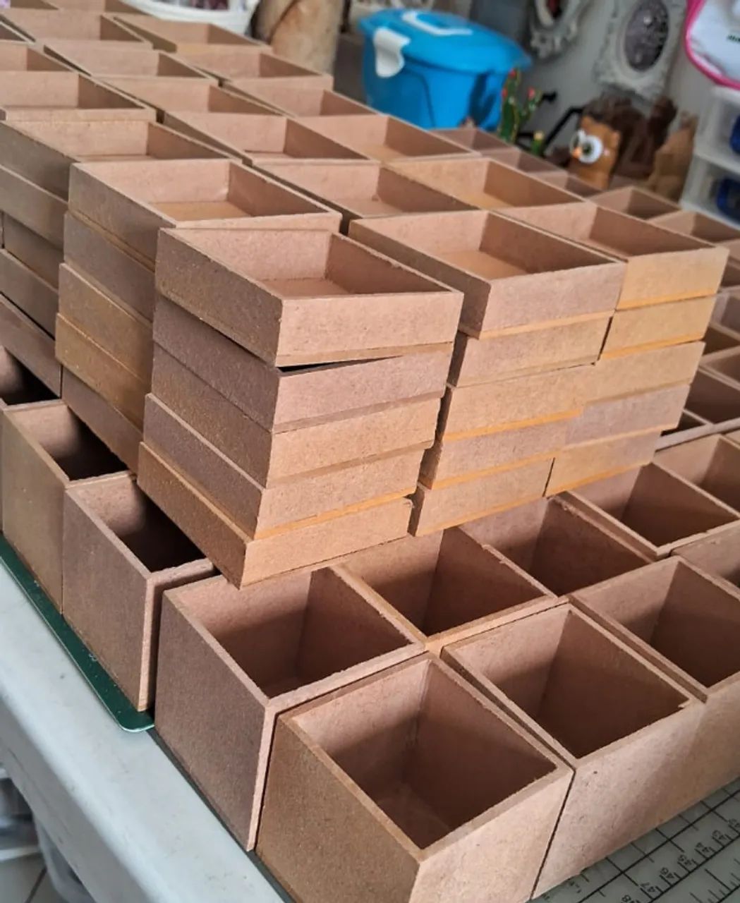 Caixa MDF 6x6x5 cm Unidade - Foto 2