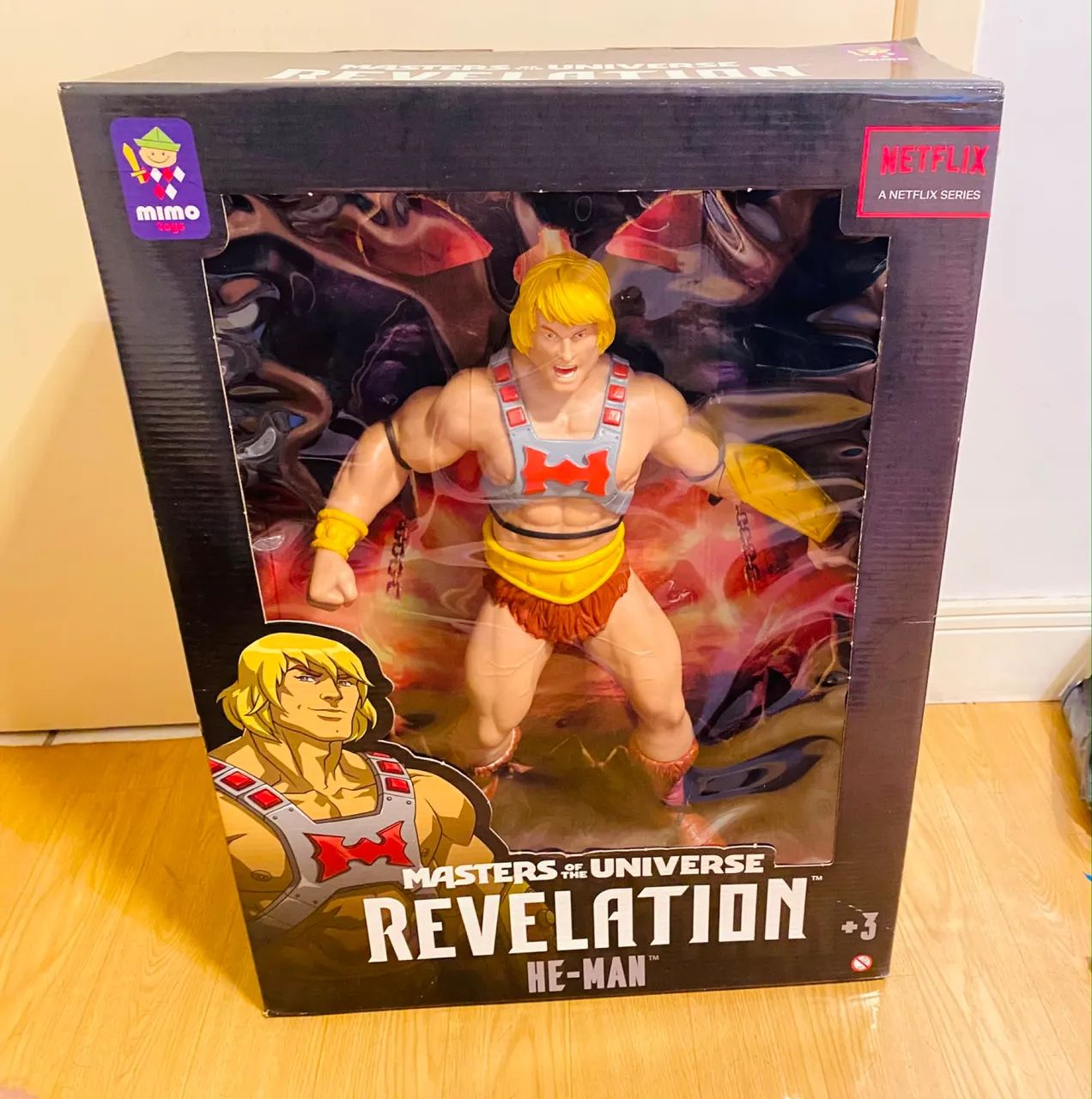 He-man e Esqueleto kit 2 bonecos de 45 cmts - Foto 3