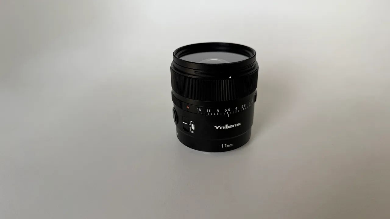 Ultra grande angular ideal para vlogs