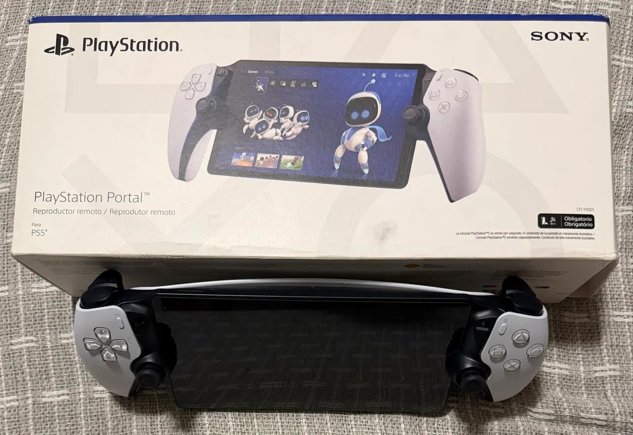 PlayStation Portal PS5 Zero Horas de Uso + Case Estado de Novo