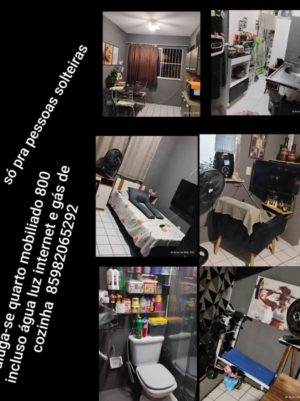 Aluguel de quarto 