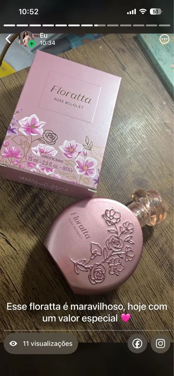 Perfume floratta bouquet