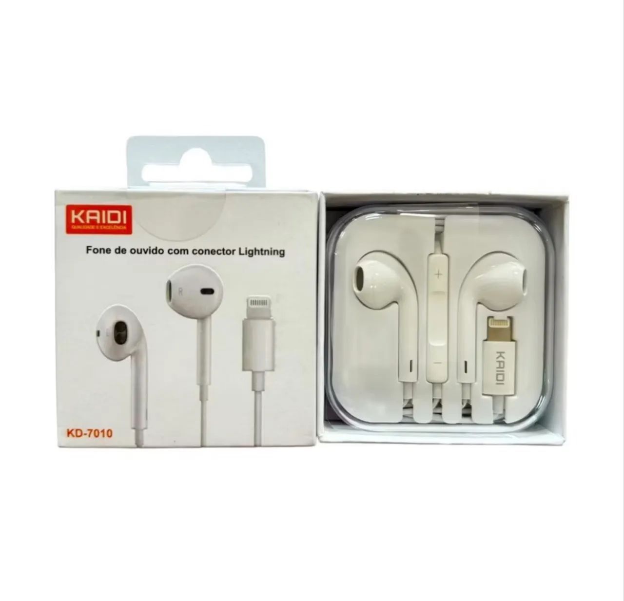 Fone de Ouvido USB-C e iPhone com Microfone - Estéreo - Foto 4
