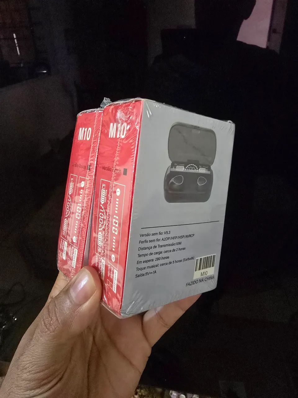 Fones M10 Bluetooth 5.3. Celular, PC, Tablet etc.  - Foto 2