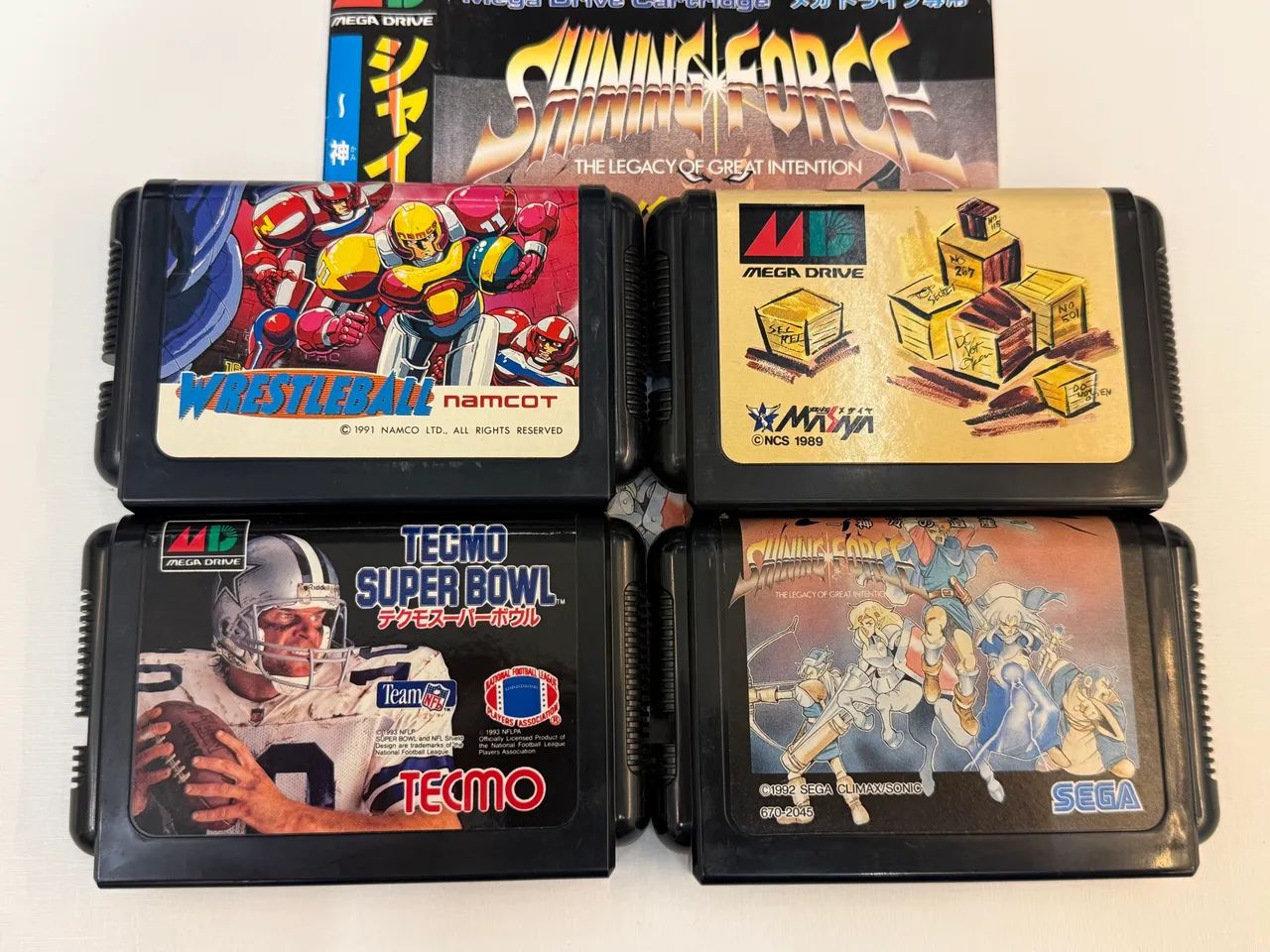 Lote de Games Sega Mega Drive