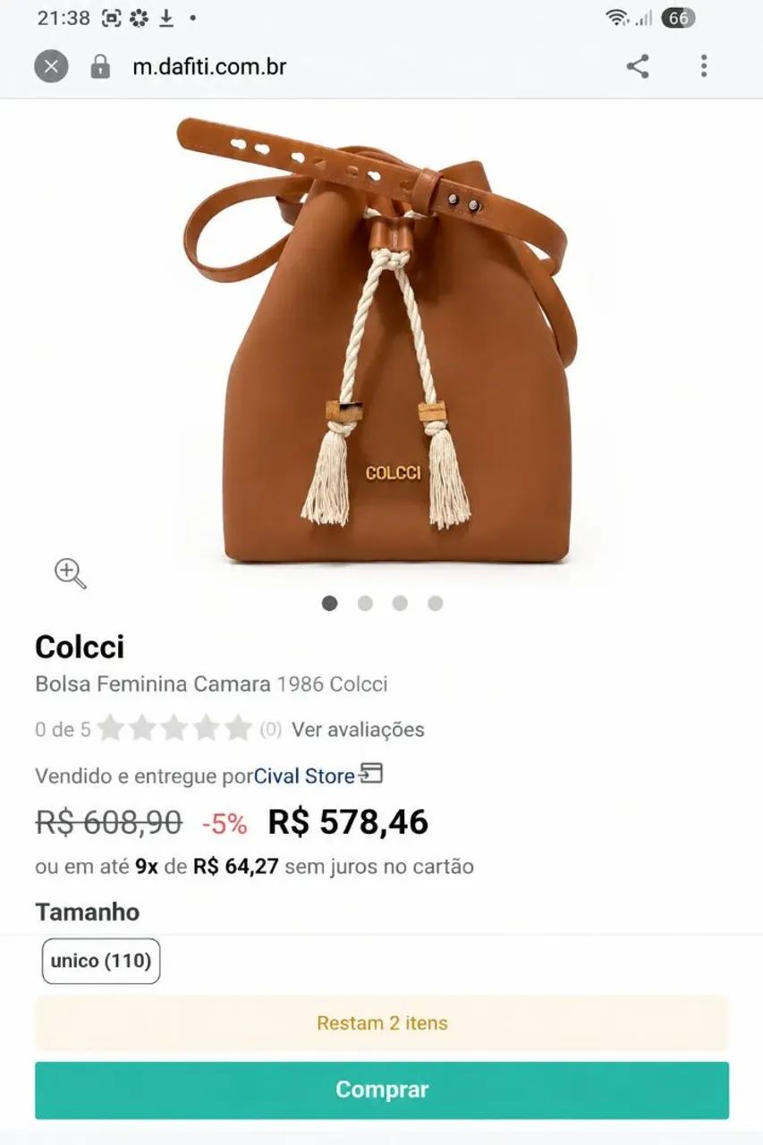 Bolsa feminina Colcci original nova - Foto 4