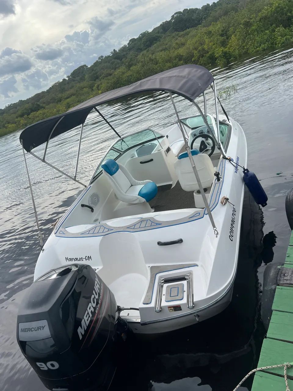 Lancha Ventura 90hp - Foto 5