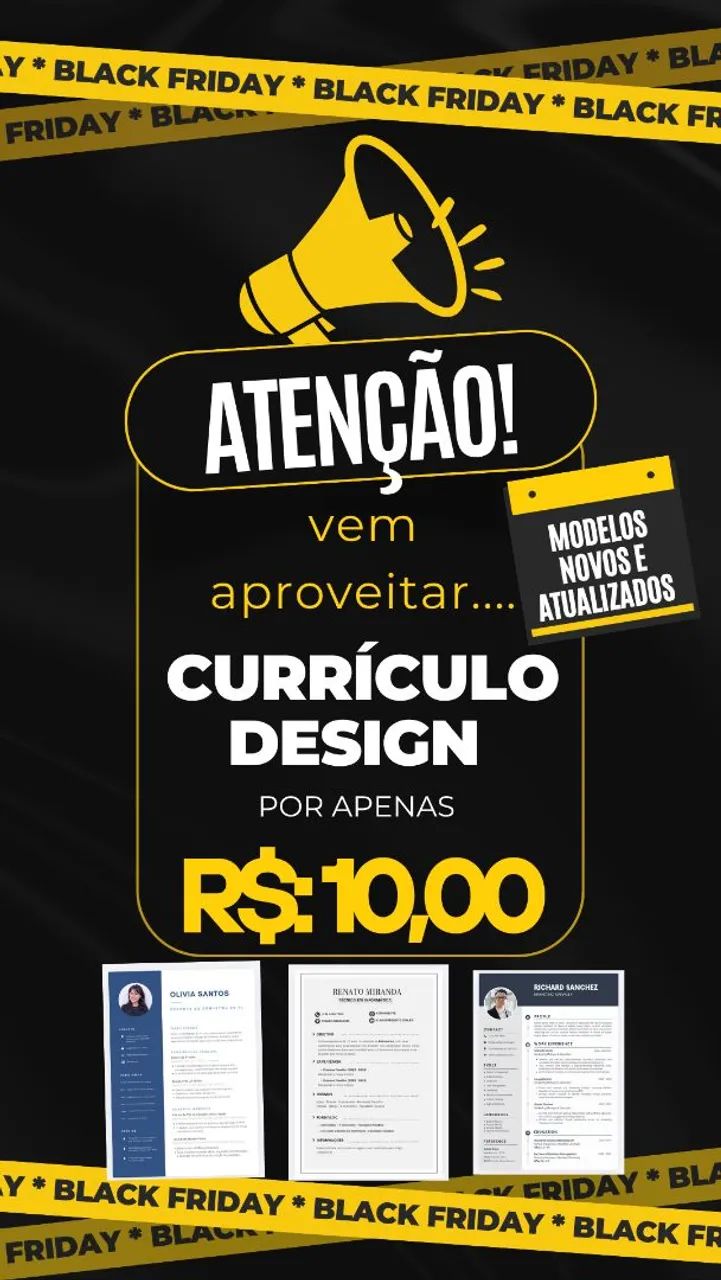 Faço currículo design  - Foto 2