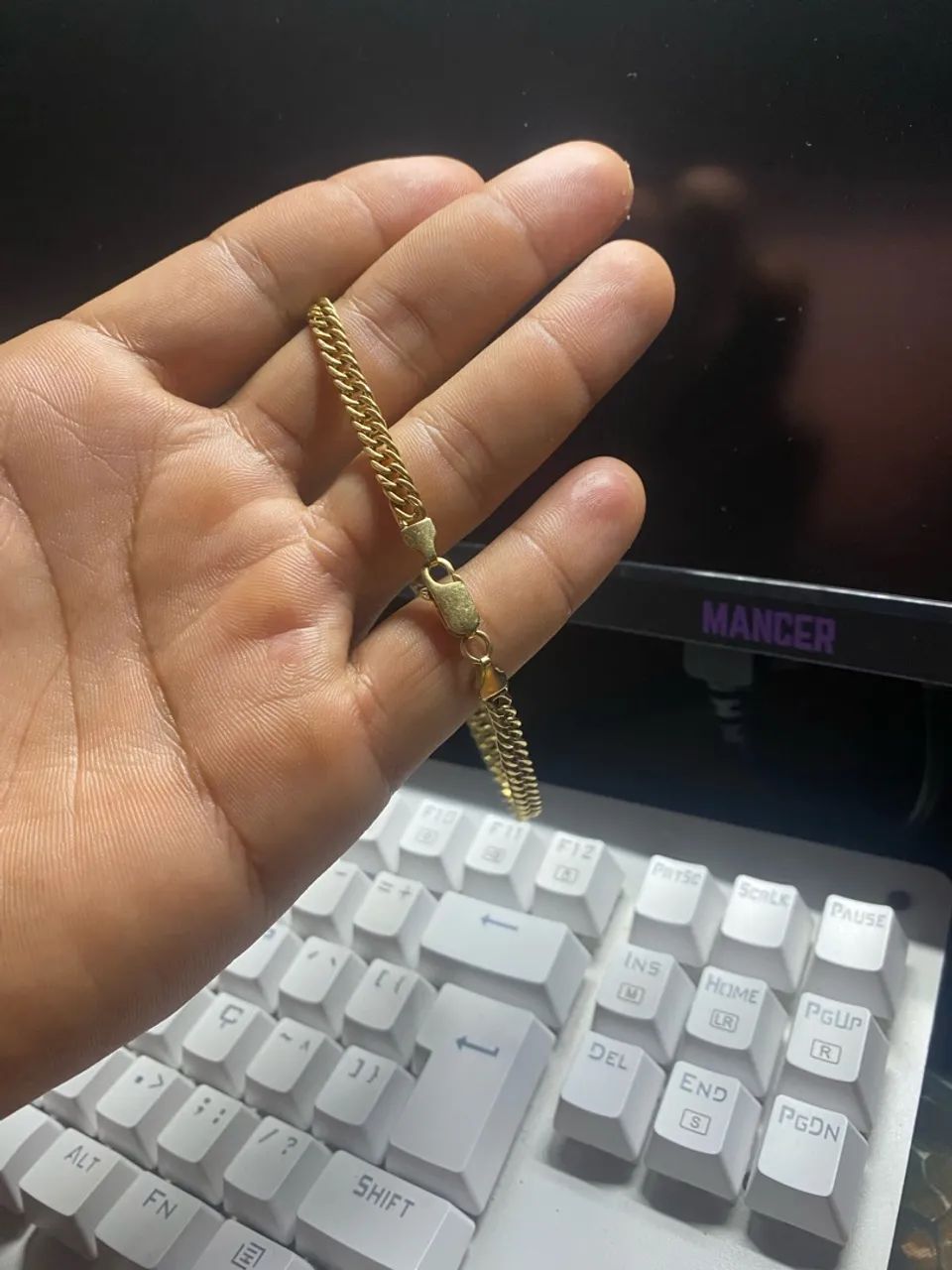 Vendo Pulseira de Ouro 18k - Foto 3