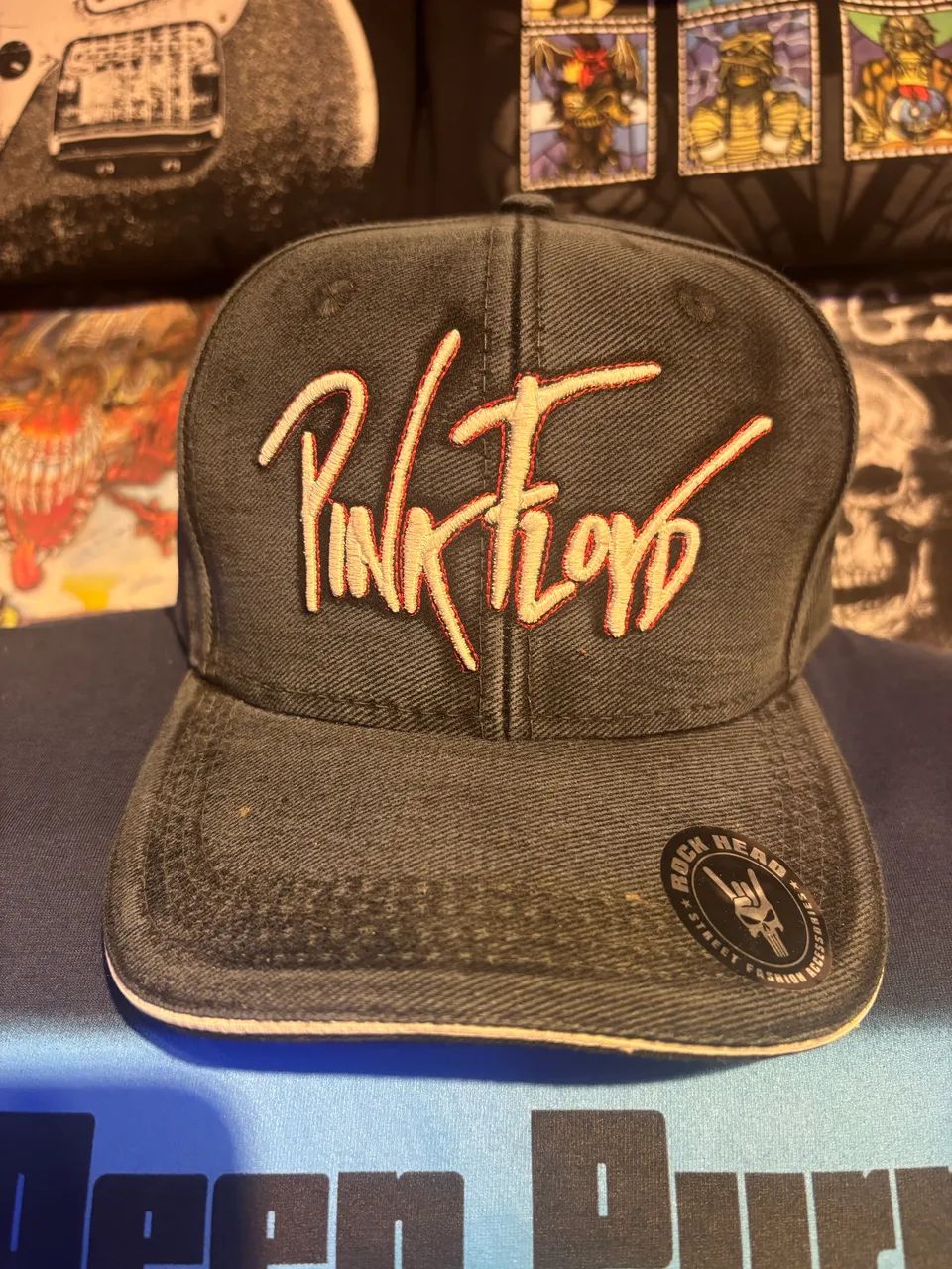 Boné Estonado Pink Floyd Bordado