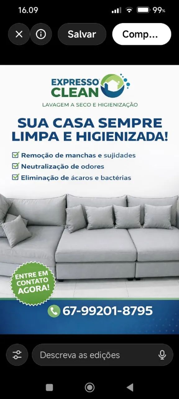 Lavagem a seco e Higienização * (Expresso Clean) - Foto 3