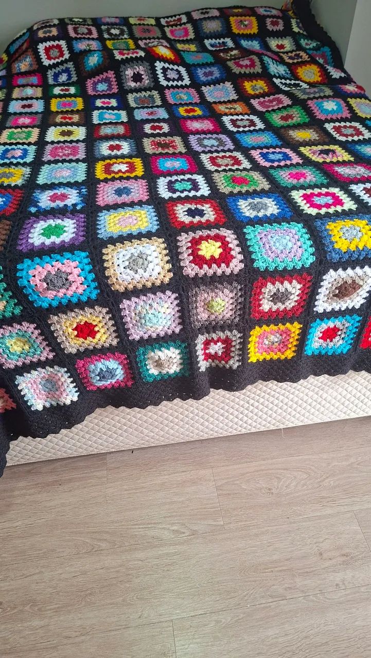 Colcha de Croche Cama Queen  - Foto 2