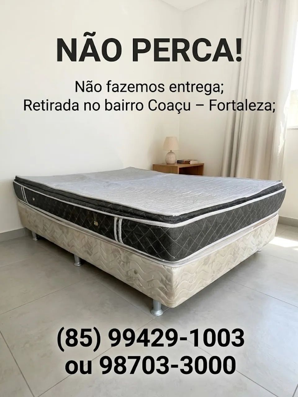 Cama box casal usada - Foto 4