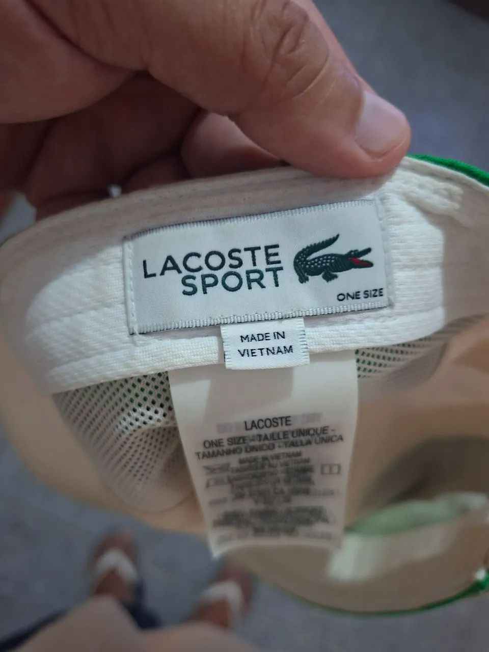 Boné Lacoste Color Block Sport - Foto 5