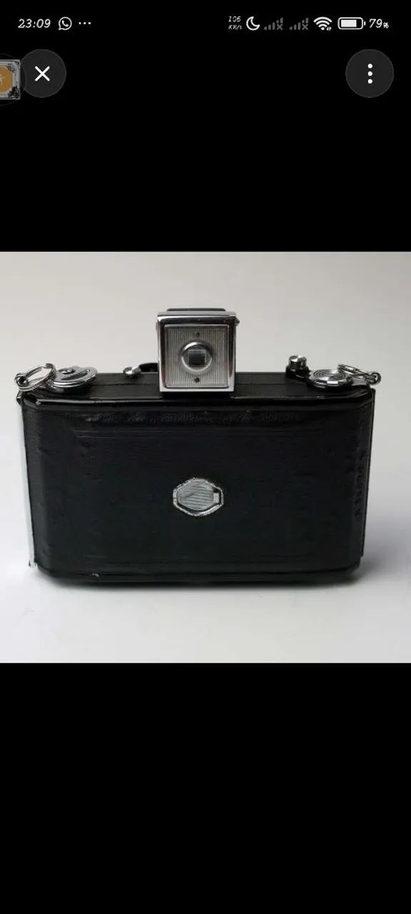 Máquina fotografia antiga conservada venda ou troca  - Foto 5