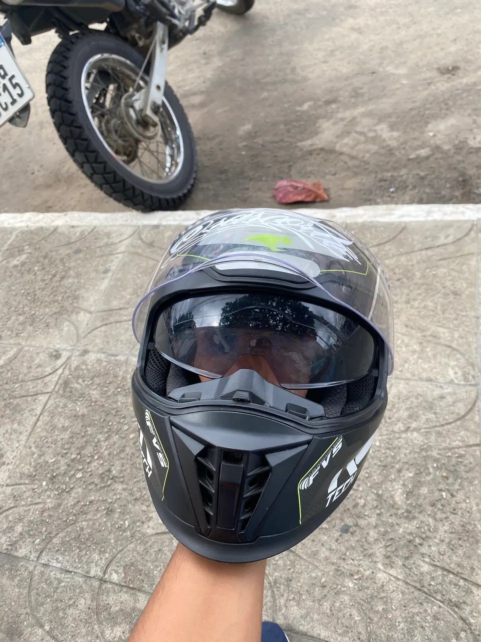 Capacete race tech - Foto 4