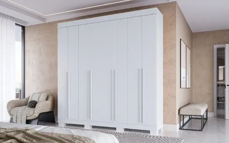 Guarda Roupa Stella 8 Portas, 100% MDF - ACP - Foto 3