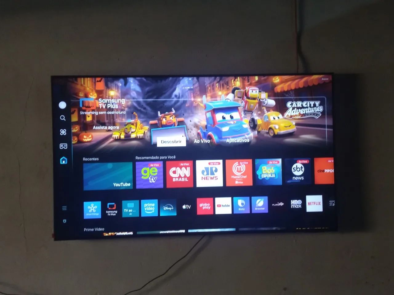 TV sansung crystal 55