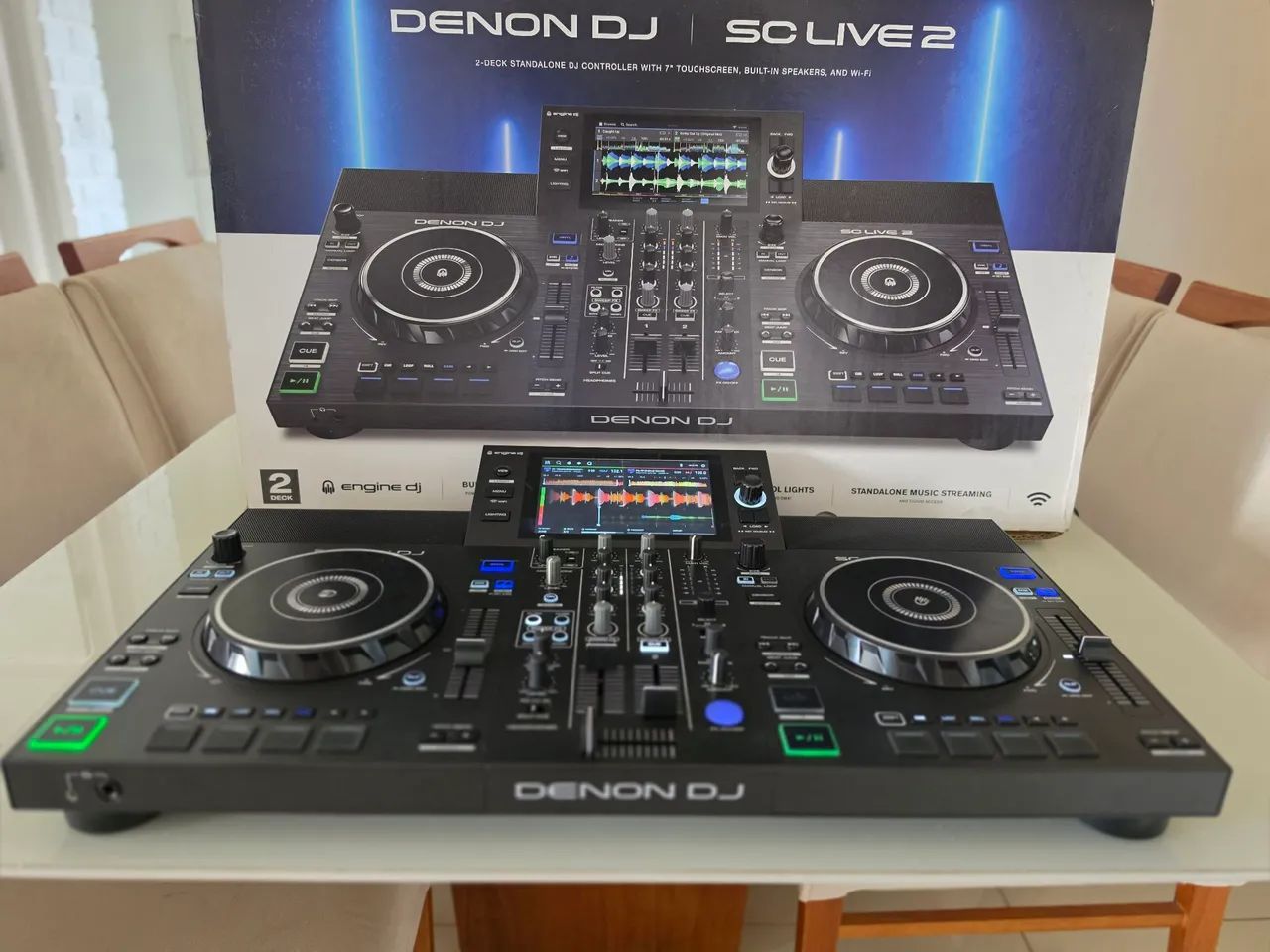 Controladora Denon dj SC LIVE 2 - XDJ - CDJ - COMPLETA. - Foto 5
