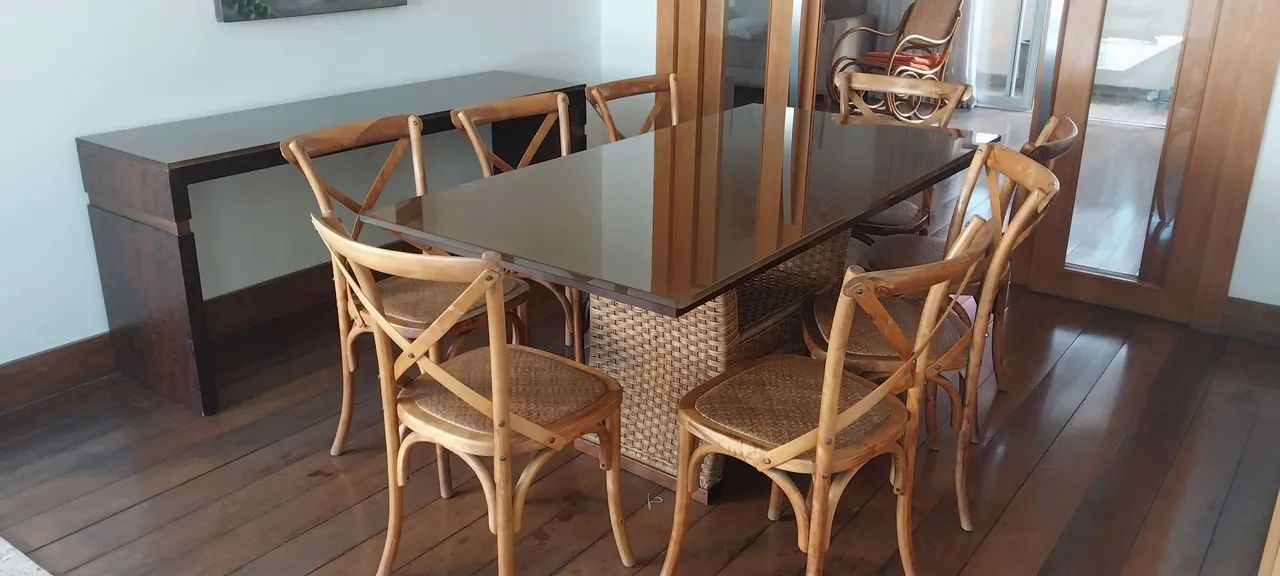 Mesa de jantar com 8 cadeiras  - Foto 5