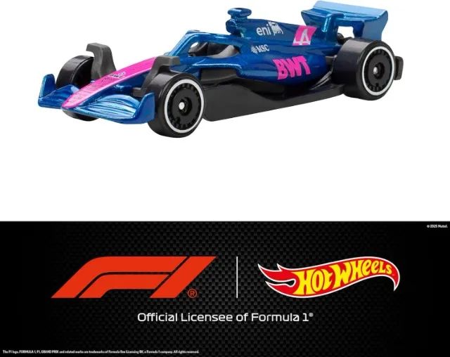 Hot Wheels 2026 Pack 5 Formula 1 Jln11 Mattel F1 Colorido