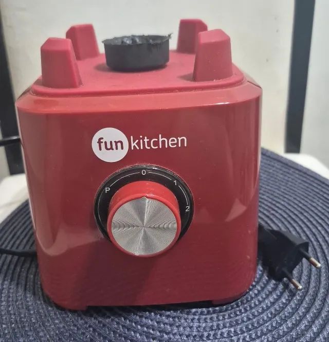 Liquidificador Fun Kitchen Vermelho - Foto 2