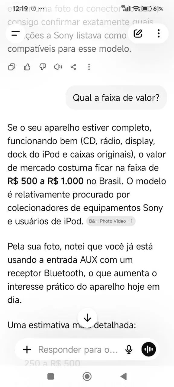 Mini receiver Sony, som ambiente - Foto 5