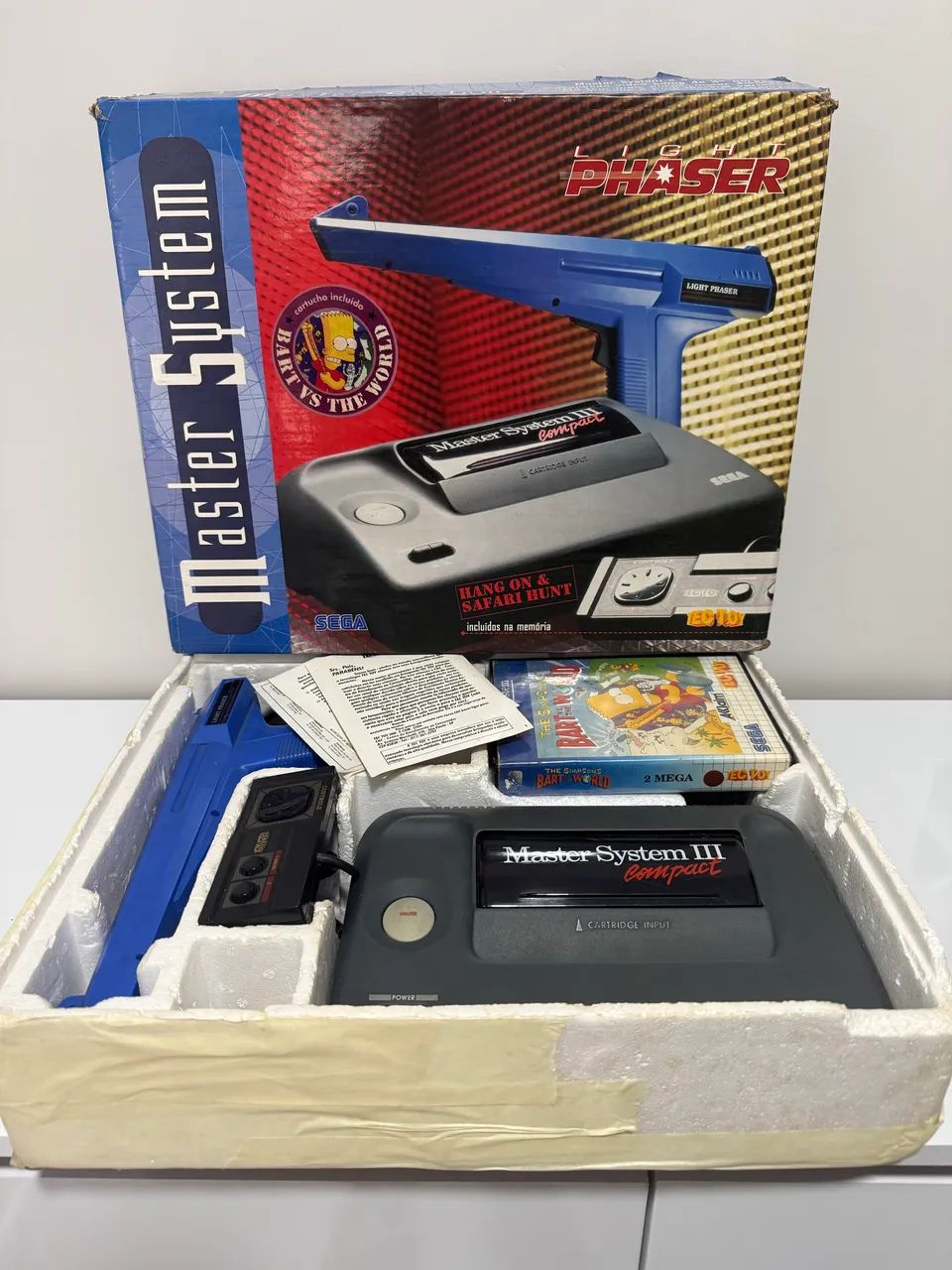 Raríssimo Master System Phaser  - Foto 3