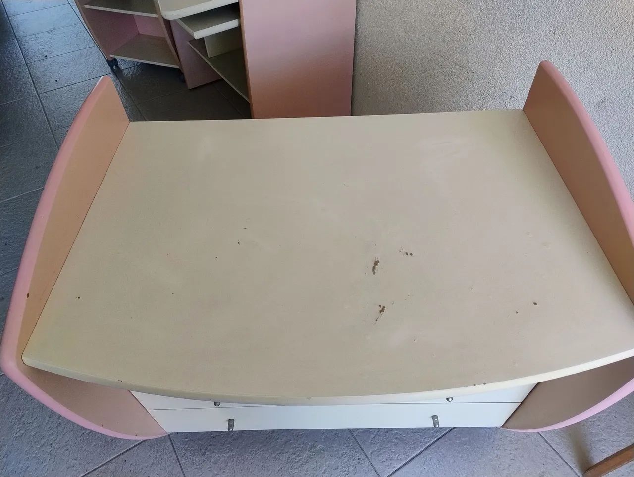 Cômoda  escrivaninha criado-mudo em MDF de 3cm robusto e resistente!  - Foto 5