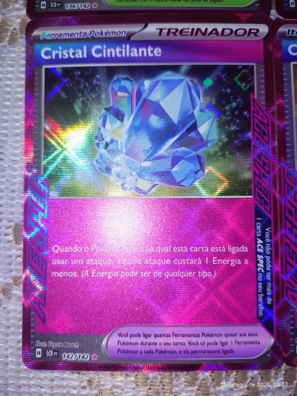 Combo de Cartas Pokémon: ACE SPEC - Foto 5