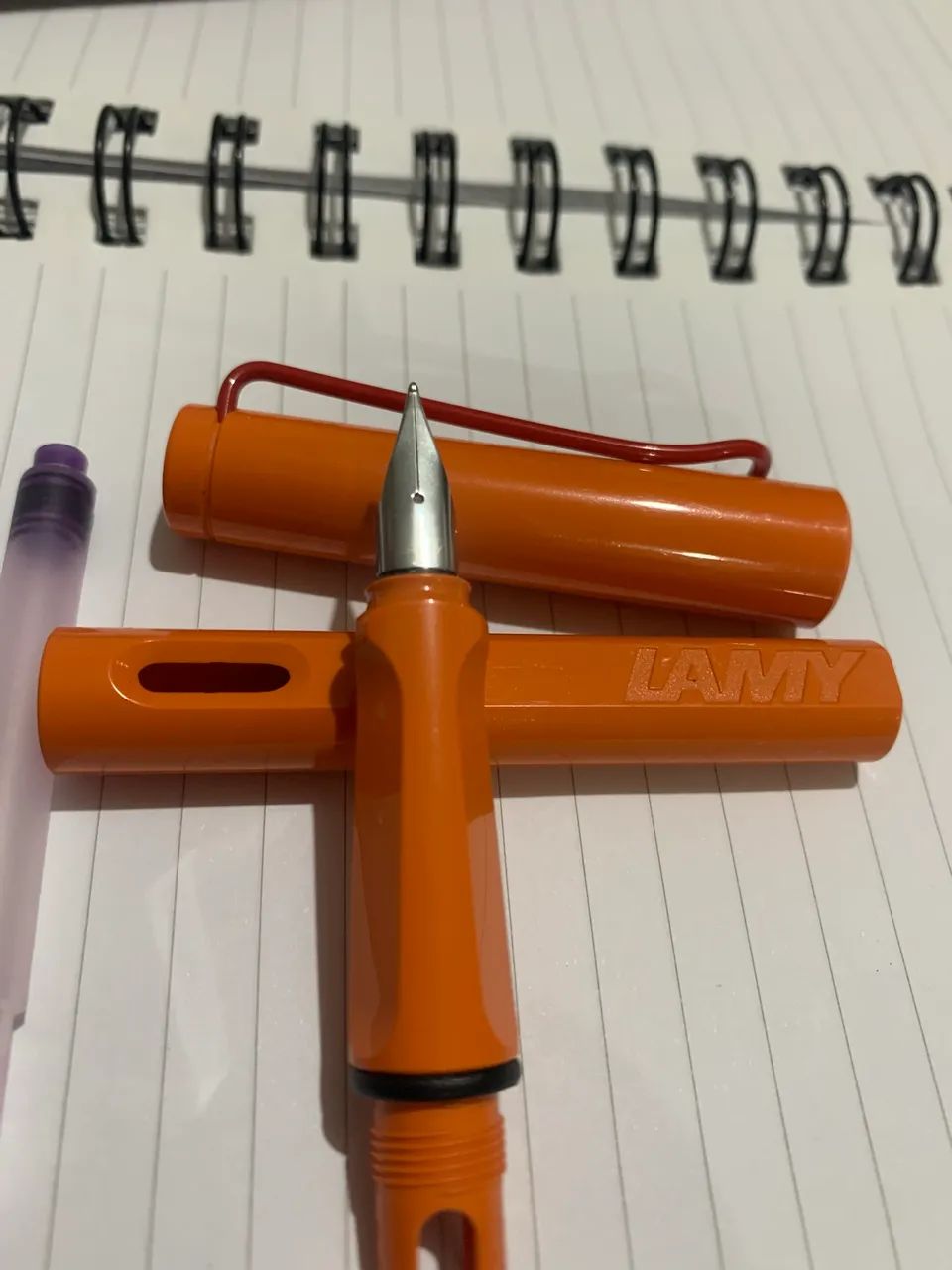 Kit com duas canetas tinteiro e uma esferográfica lama - Foto 2