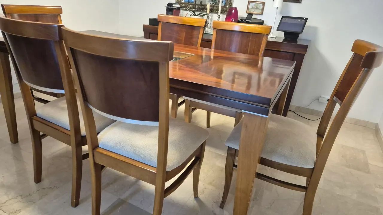 Conjunto Sala de Jantar em imbuía - Foto 2