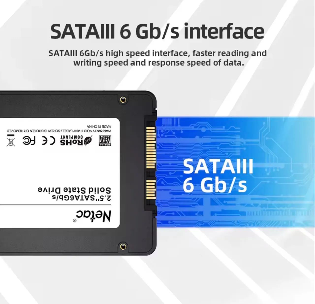 SSD 256GB SATA ||| Netac. @importech_084 - Foto 4