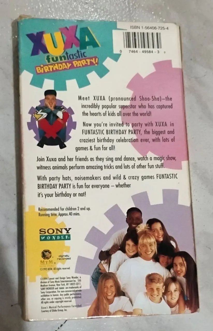 Vhs Xuxa EUA  - Foto 3