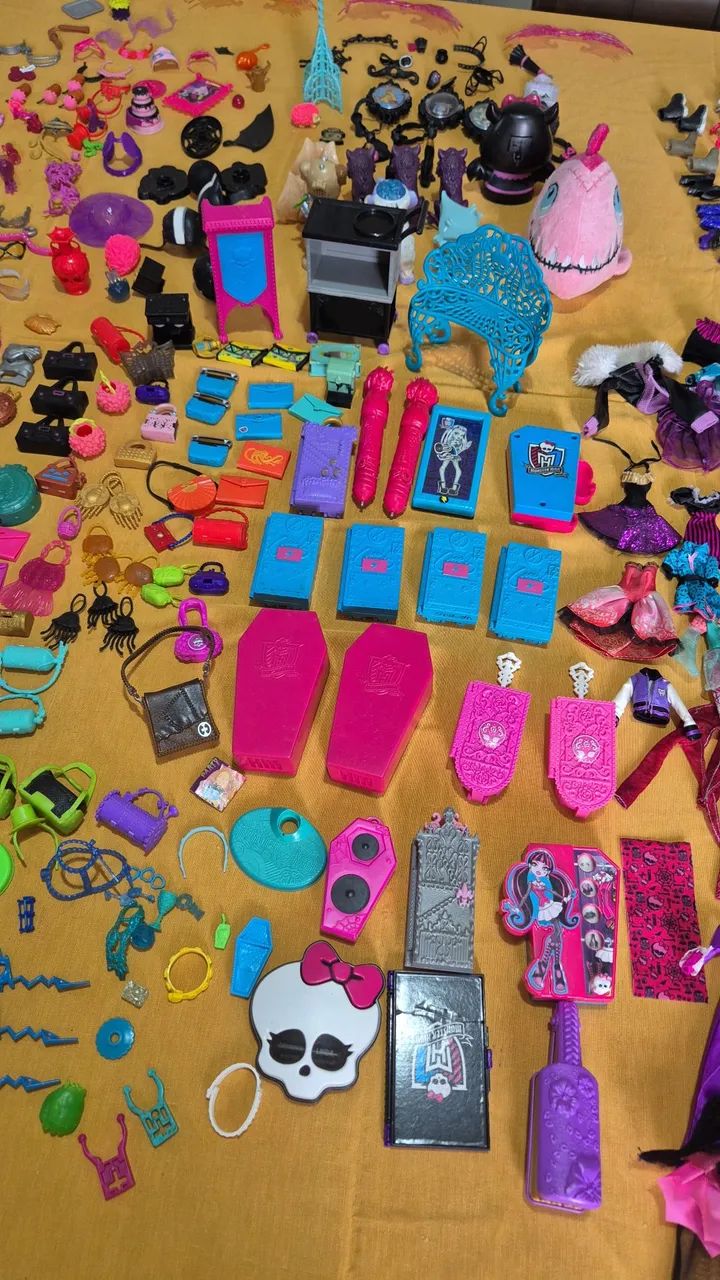 Grande Kit de acessórios Monster High - Foto 4