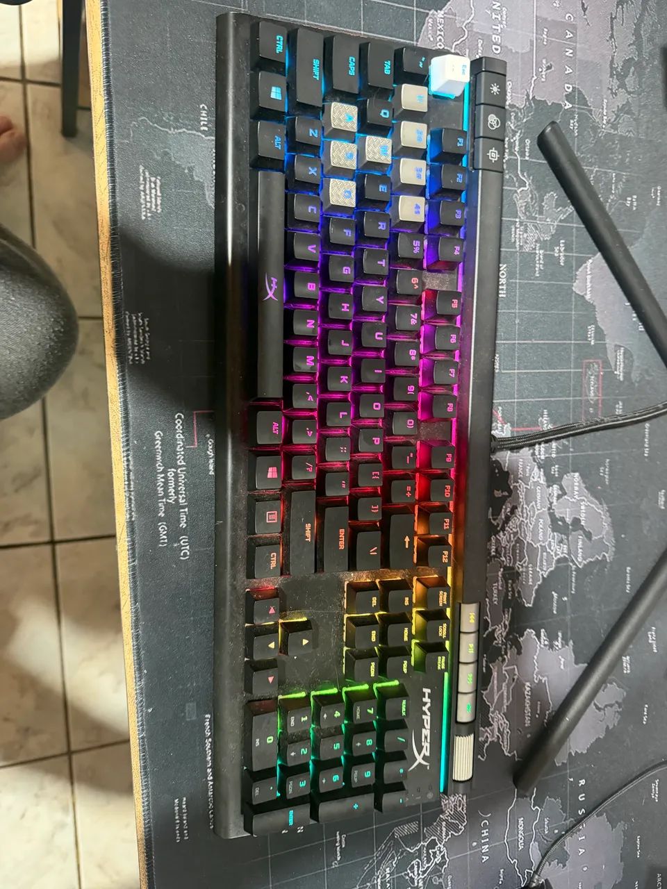 Teclado hyperX alloy elite 