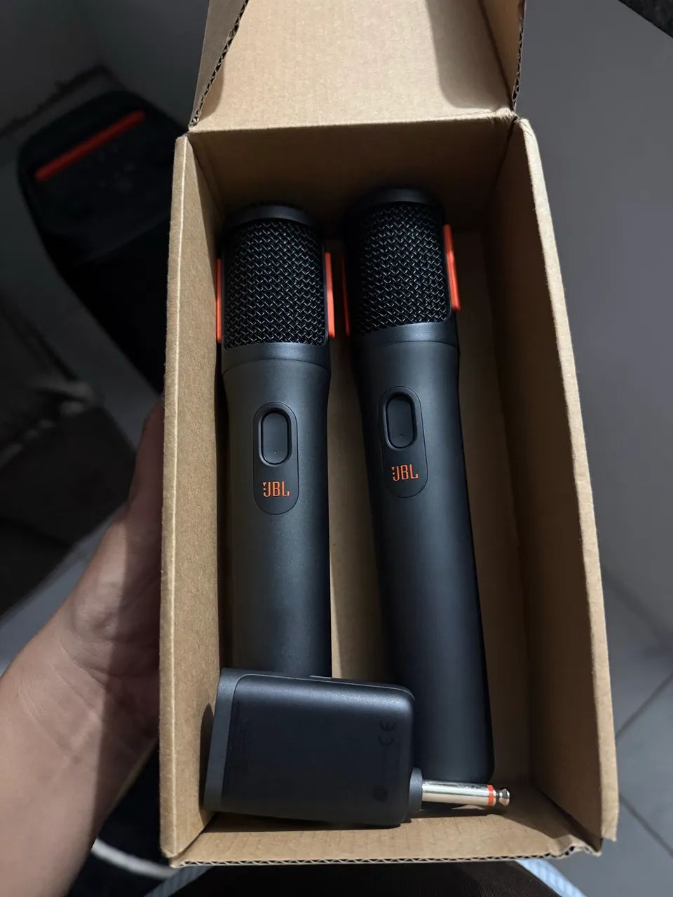 microfones originais JBL
