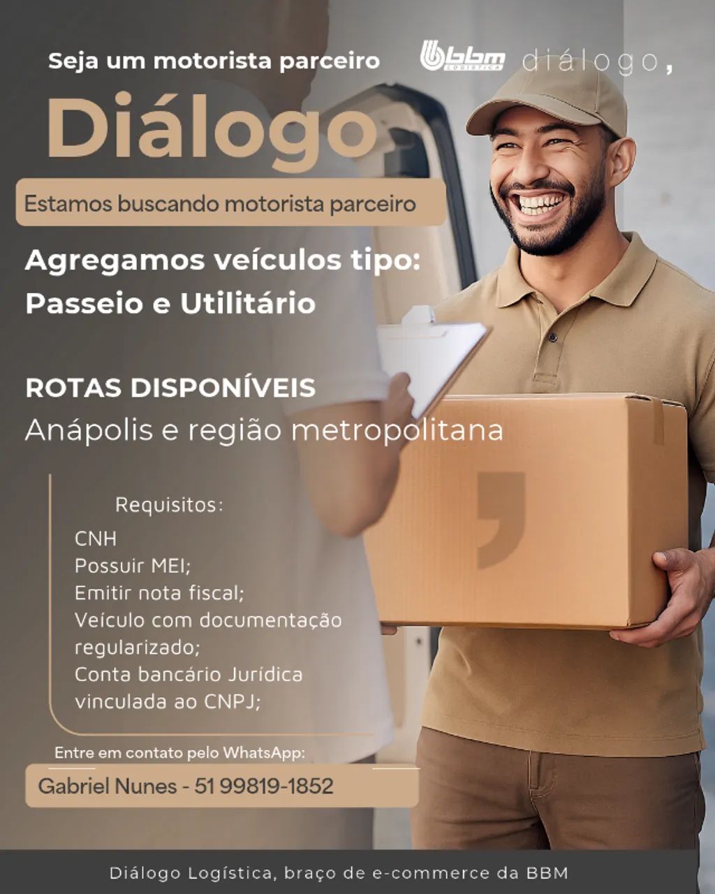 Entregador E-Commerce